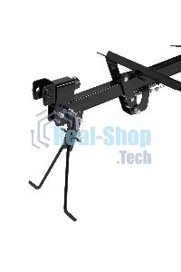 Прицеп для мотоблока Denzel TT-500, оцинк., груз. 500 кг, рег. сцепка, колеса 4.00-10, в упаковке