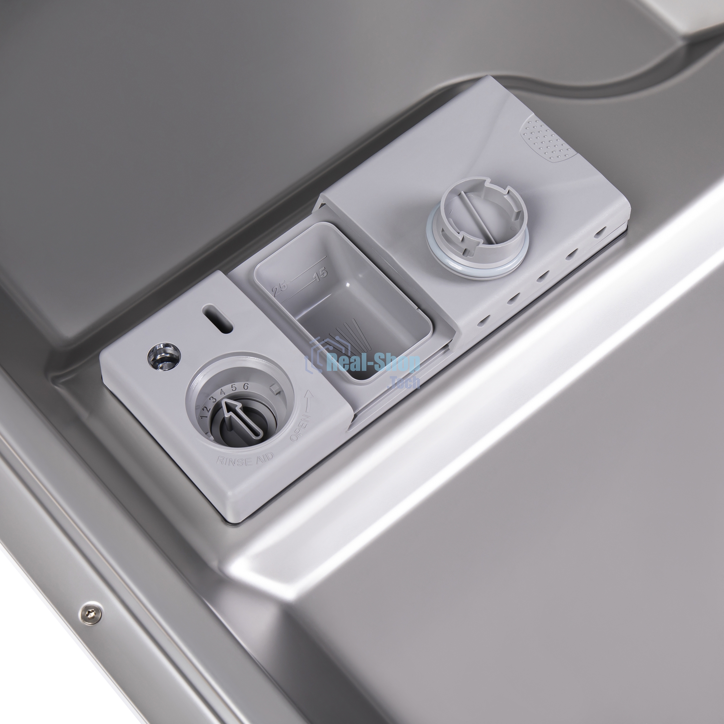 Посудомоечная машина Maunfeld MWF08S, белый, 44.8 см, 9 компл., 49 дБ, класс A+