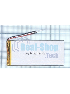 Аккумулятор Li-Pol (батарея) 3x60x130 мм 3pin 3.7V/3500mAh