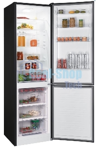 Холодильник Nordfrost NRB 164NF B черный двухкамерный 238/105 л морозилка снизу, капельная система