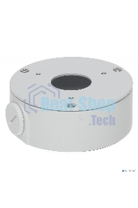 Монтажная коробка Dahua для уличных видеокамер серии HFWxxS; Размеры:φ90*34мм Water-proof Junction Box PFA134