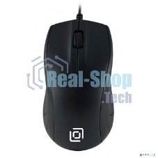 Мышь проводная Oklick 185V2 черный, 1200 dpi, USB, кнопки - 3