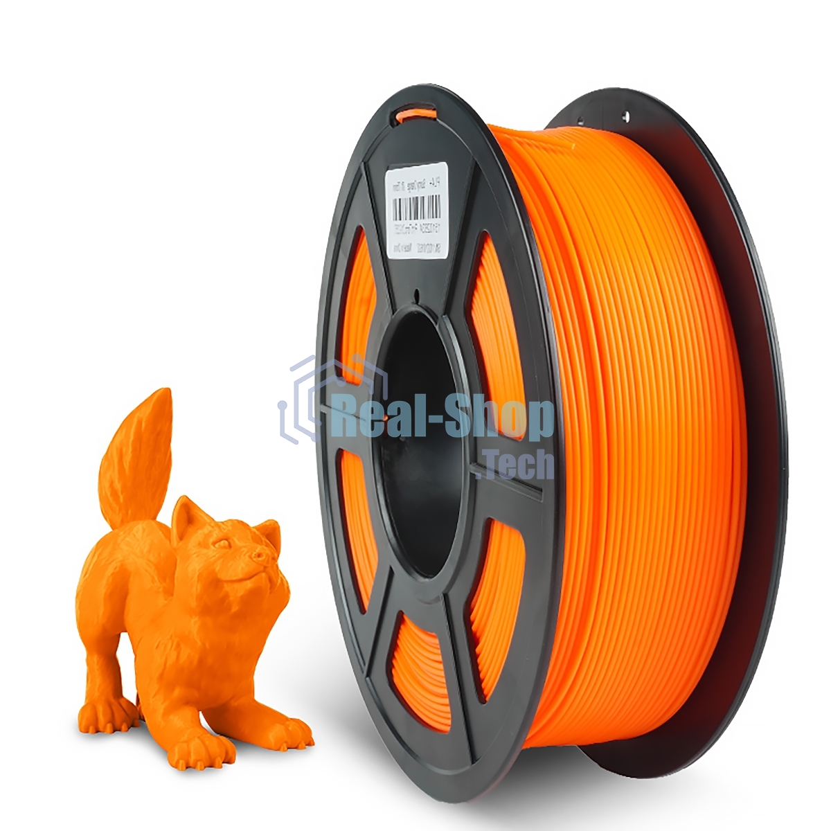 Филамент NVPrint PETG Sunny Orange для 3D печати диаметр 1.75мм длина 330 метров масса 1 кг