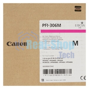 Картридж струйный Canon PFI-306 M пурпурный для iPF8300S/8400/9400S/9400 (6659B001)