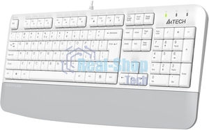Клавиатура A4Tech Fstyler FK20 проводная, USB Type-A, белый