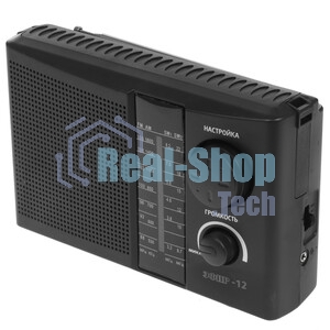 Радиоприемник ЭФИР 12 FM 64-108МГц, бат. 2*R20, 220V