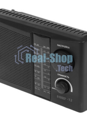Радиоприемник ЭФИР 12 FM 64-108МГц, бат. 2*R20, 220V