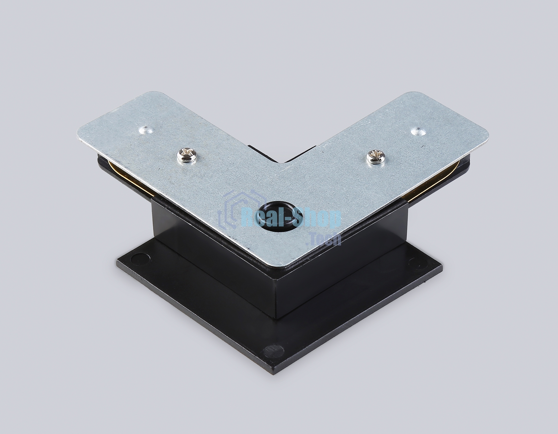 GL7166 BK черный коннектор угловой встраеваемый для шинопровода Standard 220V NEW 70*70*20