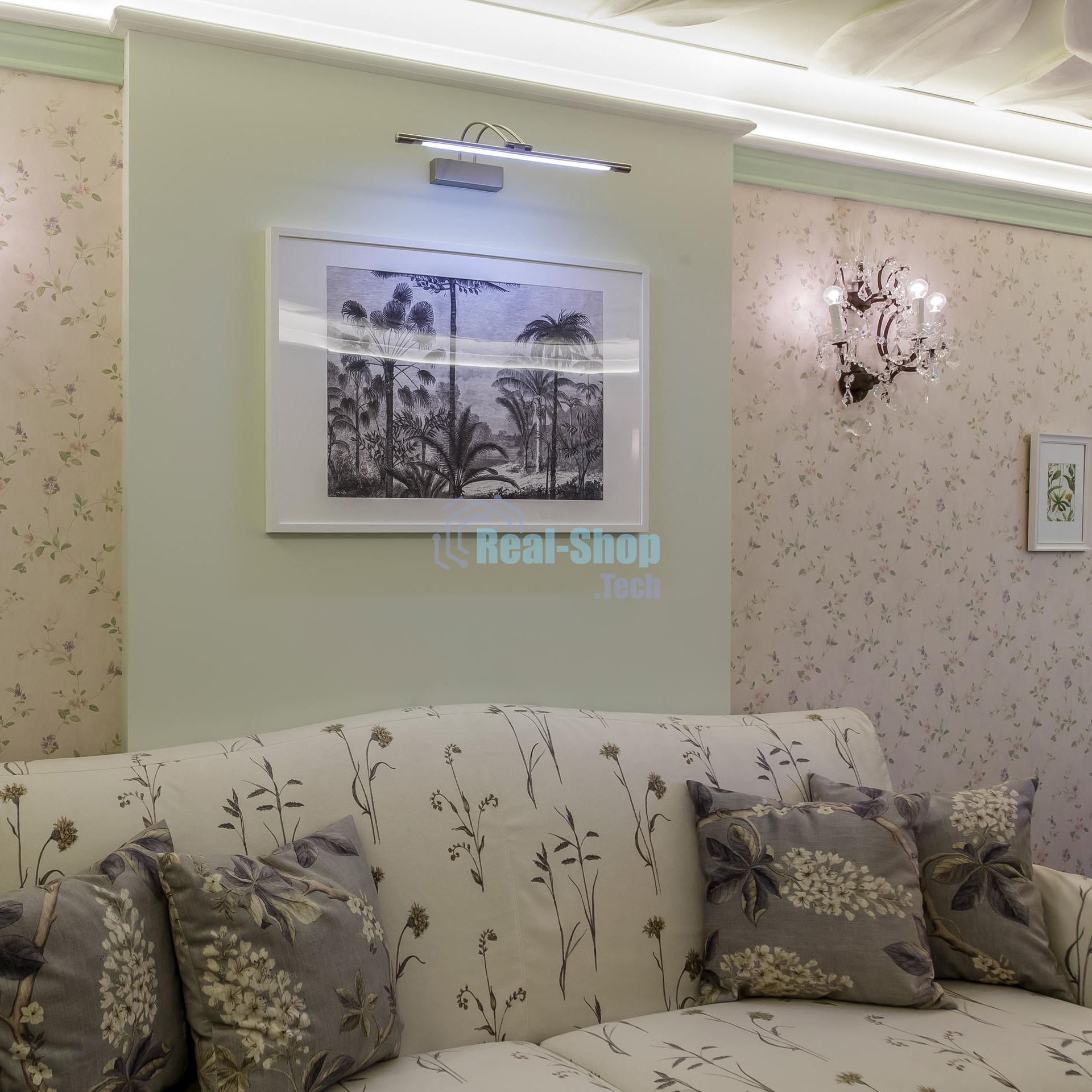 Светильник настенный светодиодный MRL LED 10W 1011 IP20 / Simple LED никель