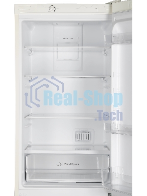 Холодильник Indesit ITR 4180 E бежевый двухкамерный 220/78л морозилка снизу