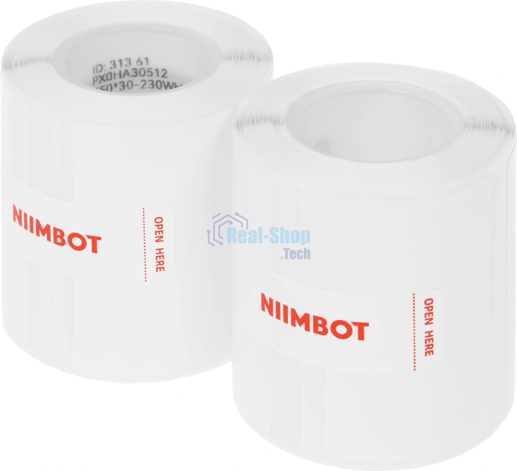 Термоэтикетки Niimbot 1747498 сег.:50x30мм 230шт/рул (упак.:2шт) Niimbot B1/B31/B21Pro/B21S/B3S_P белый