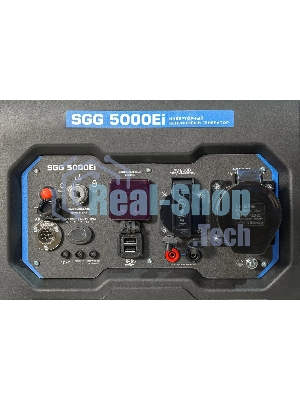 Электрогенератор бензиновый инверторный ТСС SGG 5000Ei, 5.5 кВт, 78 дБ, 35 кг