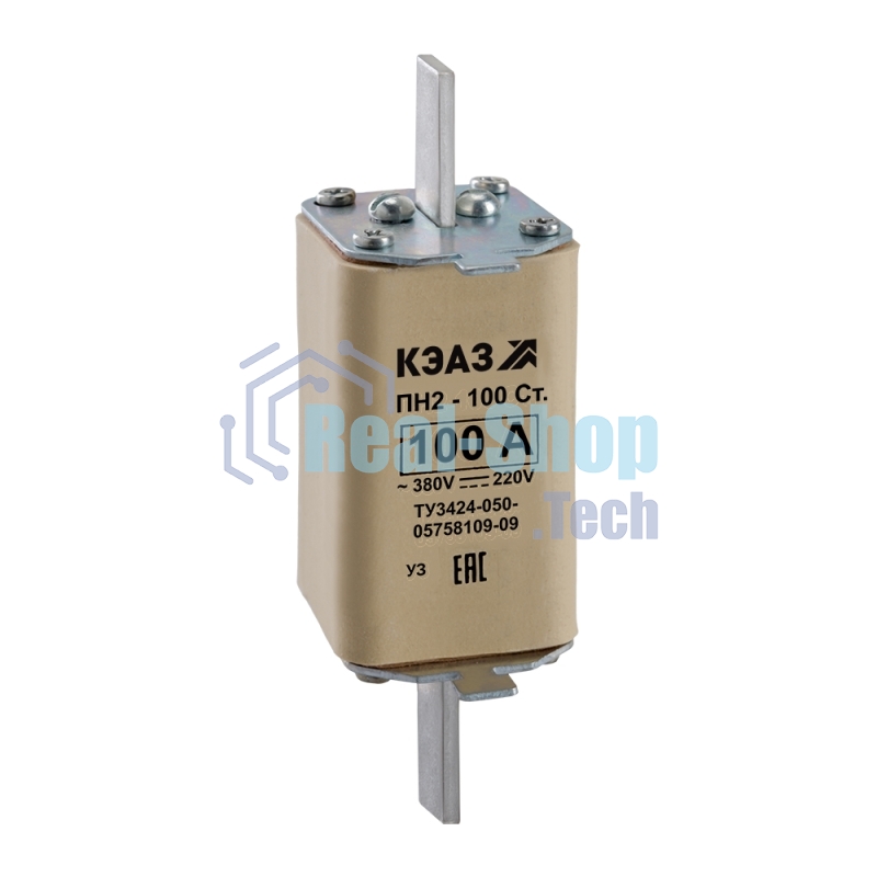 Вставка плавкая ПН2 100 С 100А У3 КЭАЗ 110874