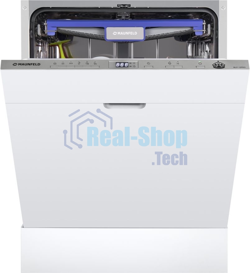 Встраиваемая посудомоечная машина Maunfeld MLP-12PRO, серебристый, 59.8 см, 14 компл., 47 дБ, класс A+++