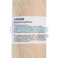 Черенок для лопат Россия,вил,40x1200 мм,в/с68425