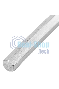 Ключ имбусовый Сибртех HEX, 12мм, 45x, закаленный, никель