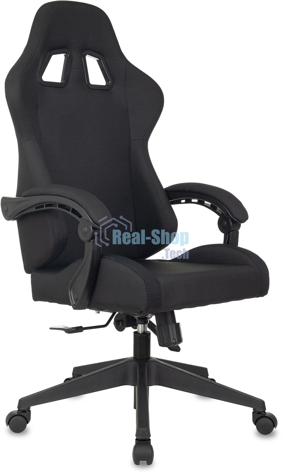 Кресло Бюрократ Zombie Predator Neo Black черный, экокожа, 120 кг, механизм качания