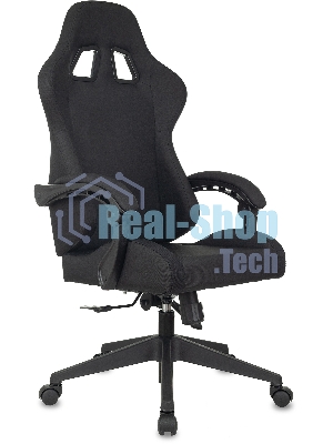 Кресло Бюрократ Zombie Predator Neo Black черный, экокожа, 120 кг, механизм качания