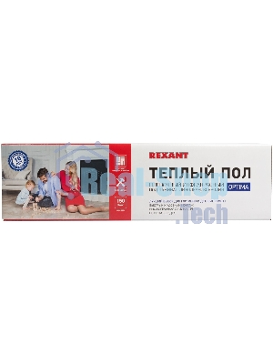 Пленочный теплый пол Rexant Optima 150 9 м²/0,5 х 18 м/1350 Вт