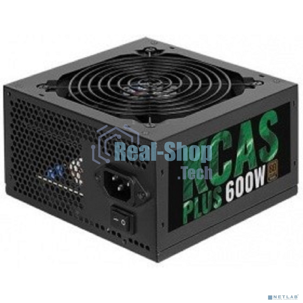 Блок питания Aerocool/Formula KCAS PLUS 600W, 600Вт, 80 PLUS Bronze, 120мм, черный
