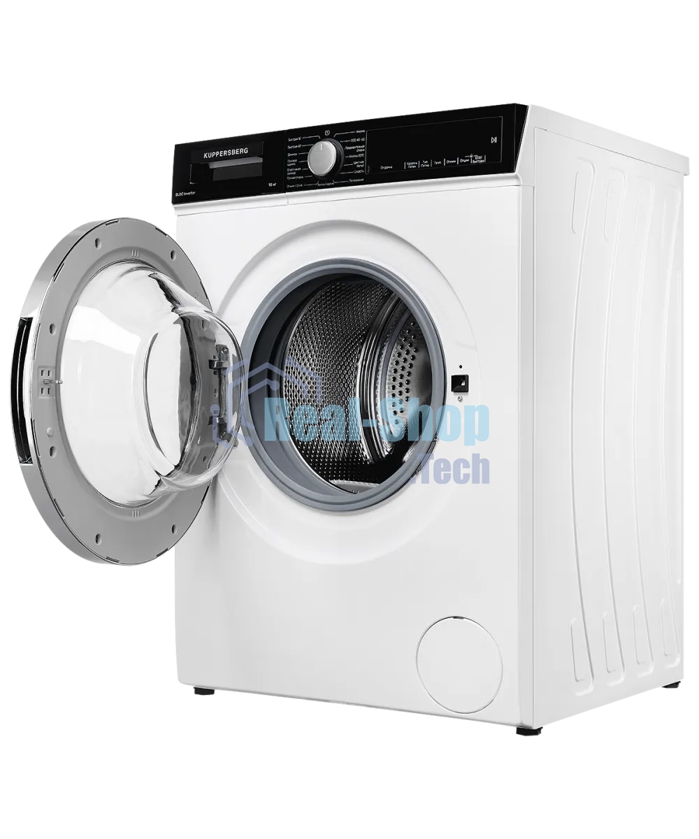 Стиральная машина Kuppersberg WM 581 W белая, загрузка фронтальная 8кг, 1400 об/мин., класс: A+++