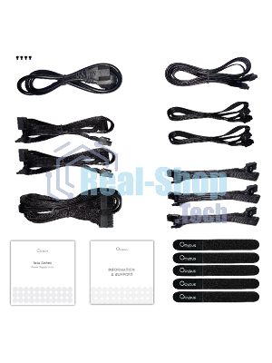 Блок питания 850W Ocypus Iota P850 (ATX, 80 PLUS Gold, APFC, 20+4 pin, 120мм fan, PCI-E 6+2Px3, 8xSATA) (Iota-P850-G1FFBK024X-EU)