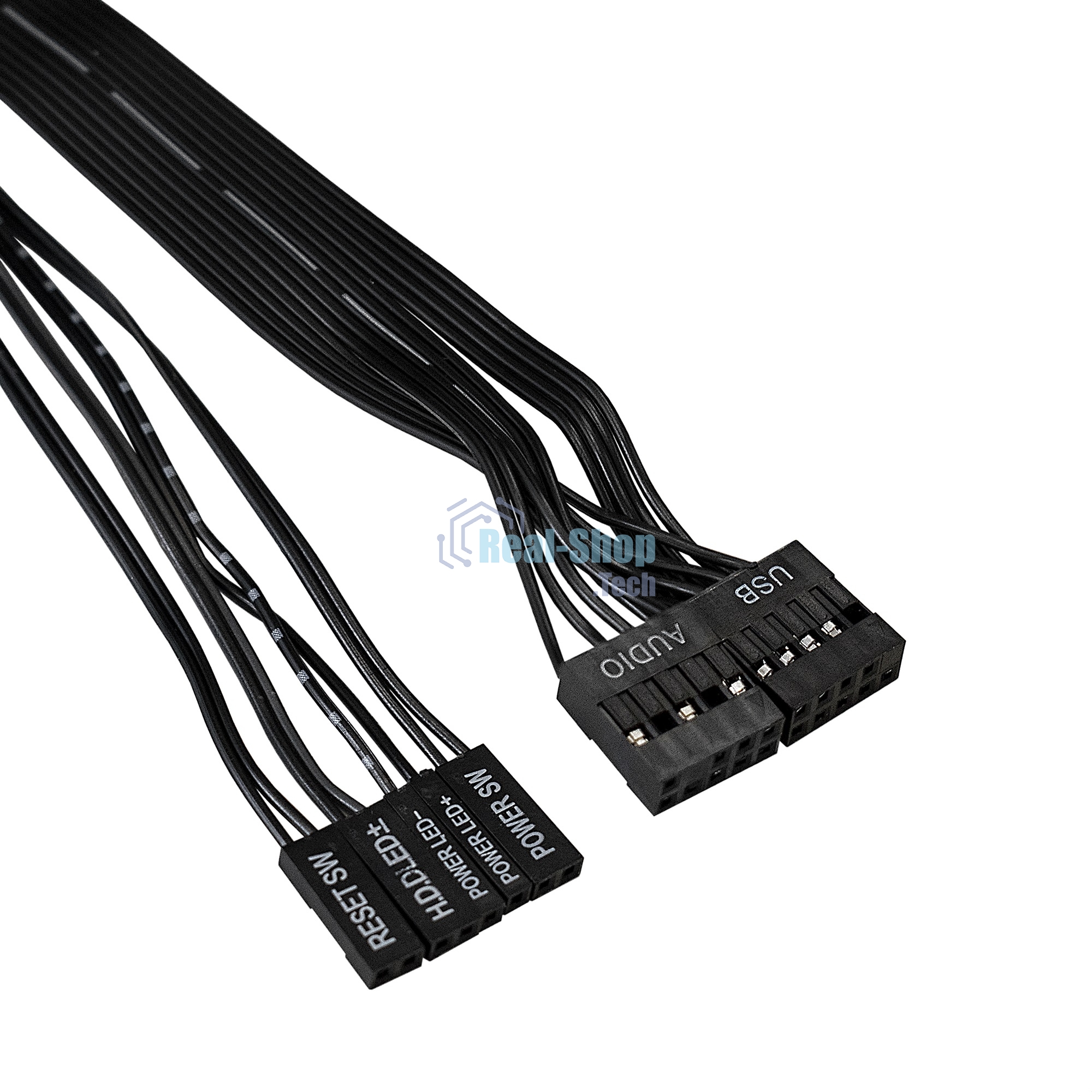 Компьютерный корпус Miditower ExeGate EX261448RUS CP-601 Black, ATX, (CP350W, 80мм), 2хUSB, Audio