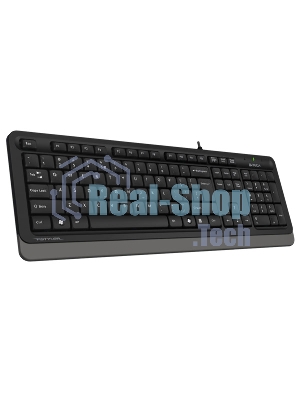 Клавиатура проводная A4Tech Fstyler FK10, USB, черный/серый