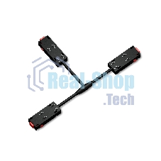 GL1114 BK черный коннектор питания T-образный для шинопровода Magnetic 220V 250*150*18
