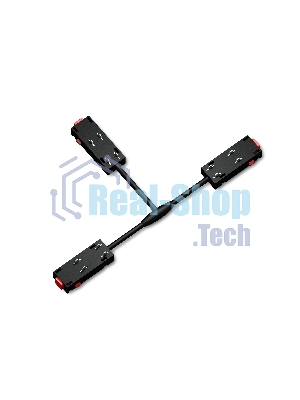 GL1114 BK черный коннектор питания T-образный для шинопровода Magnetic 220V 250*150*18