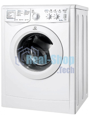 Стиральная машина Indesit IWSC 6105 белый, загрузка фронтальная 6 кг, 1000 об/мин., класс: А