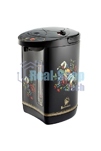 Чайник-термос электрический ВАСИЛИСА ТП5-900(Мощность в режиме кипячения 900Вт. Объем 4,5л. Внутр. емкость из нерж. стали. 3 способа розлива воды. Режим поддержания температуры воды. Защита от перегрева. Функции повторного кипячения и дехлорирования воды.