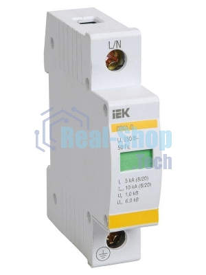 Ограничитель перенапряжения ОПС1-C 1P ИЭК MOP20-1-C