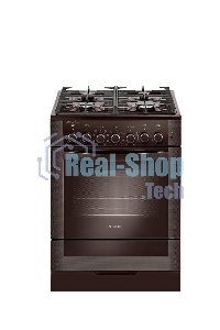 Плита комбинированная Gefest 6502-03 0030 коричневый, конфорок 4 газовых, духовка 55 л, 60 см x 85 см x 60 см