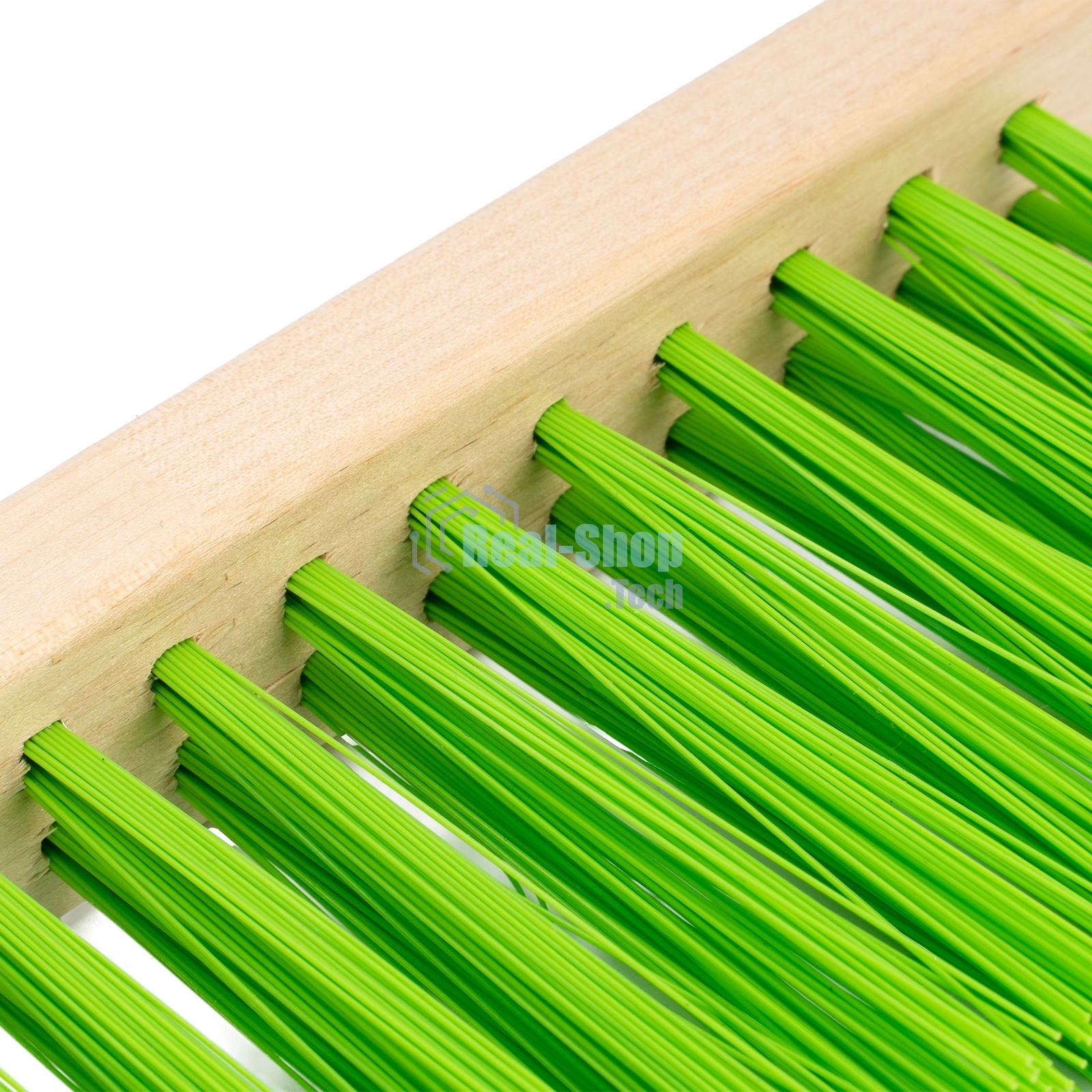 Щетка-сметка 2-рядная Сибртех 280 мм, деревянная ручка