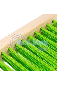 Щетка-сметка 2-рядная Сибртех 280 мм, деревянная ручка