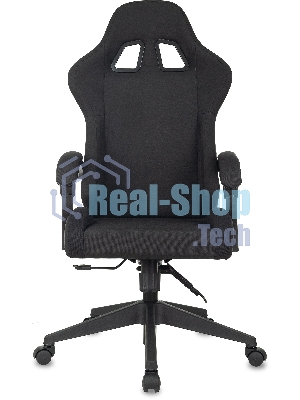 Кресло Бюрократ Zombie Predator Neo Black черный, экокожа, 120 кг, механизм качания