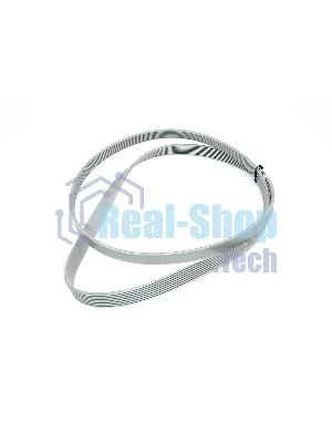 Ремень 1287 H8 для стиральной машины Electrolux, Zanussi, AEG белый 1223-1226мм