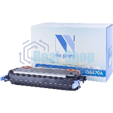 Картридж лазерный NVPrint совместимый NV-Q6470A Black для HP Color LaserJet 3505X/3505N/3505/3505DN/3800N/3800DTN/3800DN/3600/3600N/3600DN/3800 (6000k)