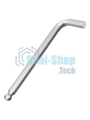 Набор ключей имбусовых Сибртех HEX, 2-12 мм, CrV, 9 шт., удлиненные, с шаром