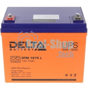 Батарея для ИБП Delta DTM 1275 L (12V, 75Ah)