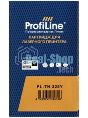 Картридж ProfiLine PL-TN-325Y для принтеров Brother DCP-9055CDN/DCP-9270CDN/HL-4140CN/HL-4150CDN/HL-4570CDW/HL-4570CDWT/MFC-9460CDN/MFP-9465CDN/MFC-9970CDW Yellow 3500 копий