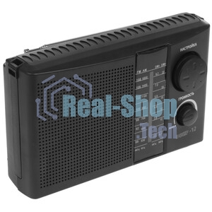 Радиоприемник ЭФИР 12 FM 64-108МГц, бат. 2*R20, 220V
