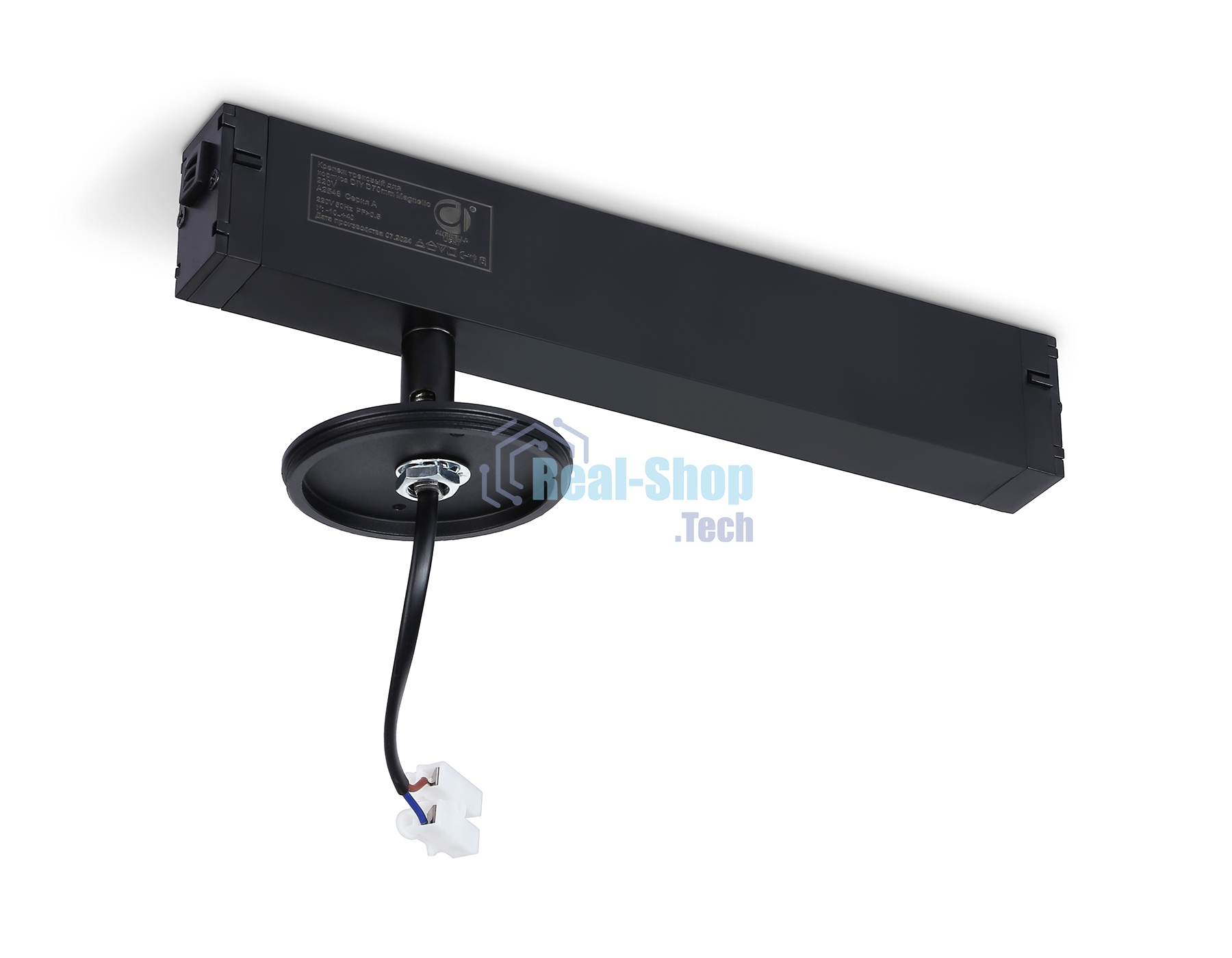 Крепеж трековый для корпуса DIY D70mm 232*70*80 BK черный