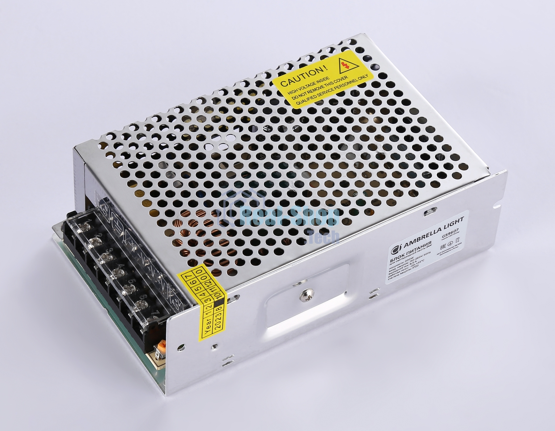 Блок питания 24V 200W 8.3A IP20 90-260V 160*98*50