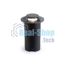 Светильник Ambrella light ST6524 GR серый IP67 LED 4200K 1W D60*93