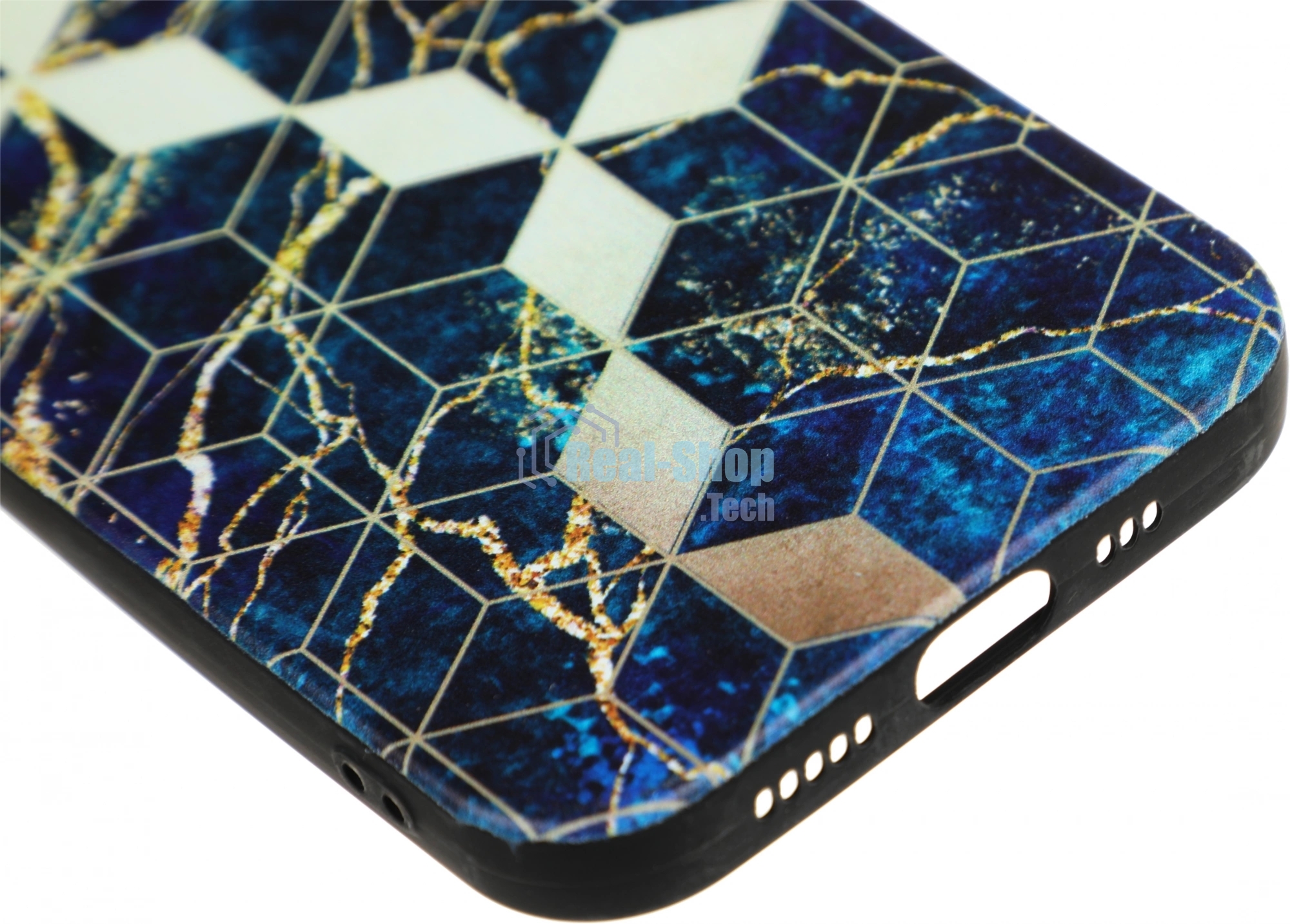 Чехол (клип-кейс) Gresso Meridian, для iPhone 13, синий gr17aaae8887