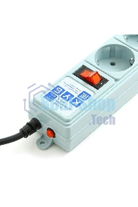 Сетевой фильтр Powercube SPG-B-15 5 м (5 розеток) серый (коробка)