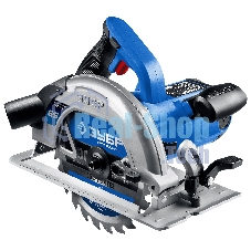 Пила дисковая Зубр ПДП-65 Профессионал 90град-65 мм, диск 190 мм, 1600 Вт