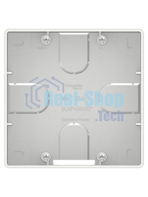 Коробка подъемная СП BLANCA для силовых розеток бел. SchE BLNPK000021